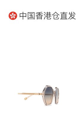 1h可退 香港直邮CHLOÉ 女士太阳镜 CC0004S001 SS2025 粉红色