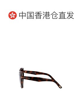 1h可退 香港直邮潮奢 Tom Ford 汤姆 福特 女士 紫红色眼镜 FT122
