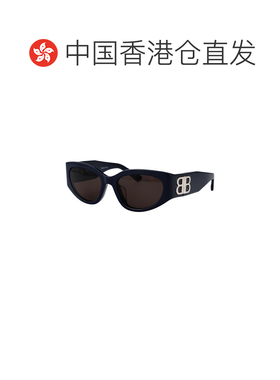 香港直邮BALENCIAGA 女士眼镜 BB0324SK008 SS2026 蓝色 logo全框