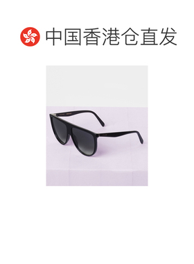 香港直邮CELINE 男士眼镜 40006CPLB38NO AW2025 灰色 黑色椭圆形