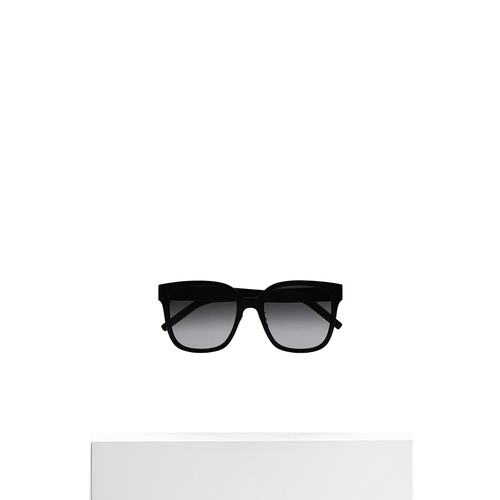 香港直邮Saint Laurent 几何框太阳镜 736455Y9956 - 图3