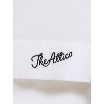 ຮົງກົງ direct mail fashion luxury The Attico women's silk chiffon wrap mini shirt shirt