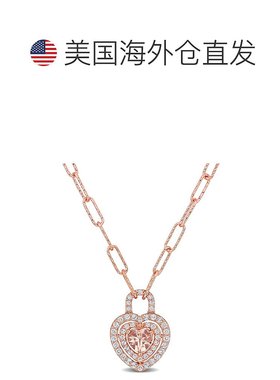 自营 mimi & maxmimi & max1 5/8 CT TGW 摩根石和白色托帕石