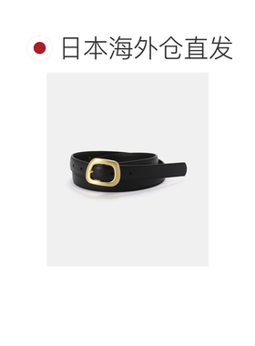 日本直邮STATUS ANXIETY 女士 牛皮金色扣饰腰带 【付后1h可退】
