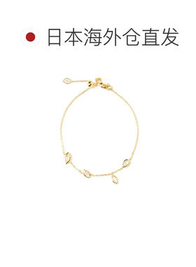 日本直邮MARIA BLACK 女士 swift 手链 02 金色 马眼锆石设计 可