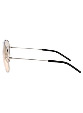 SAINT LAURENT 男士太阳镜 CLASSIC11072 SS2025 银色
