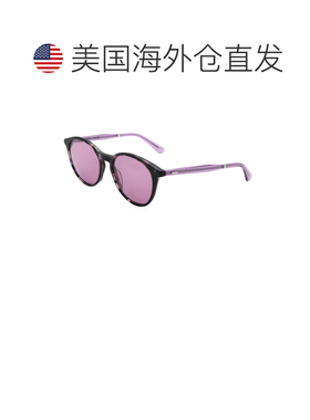 自营Calvin Klein Unisex 52 mm Purple Sunglasses - purple hav