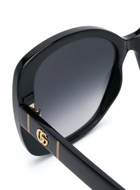GUCCI 女士太阳镜 GG0762S001 SS2024 黑色