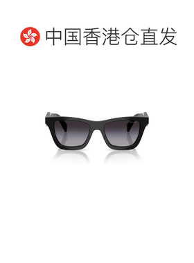 香港直邮PRADA 女士眼镜 PRC07S16K90A SS2026 黑色 全框太阳镜