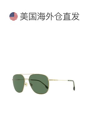 自营 Boss男式轻量级领航员太阳镜B1557/O/F/s AOZQT哑光金62mm-A