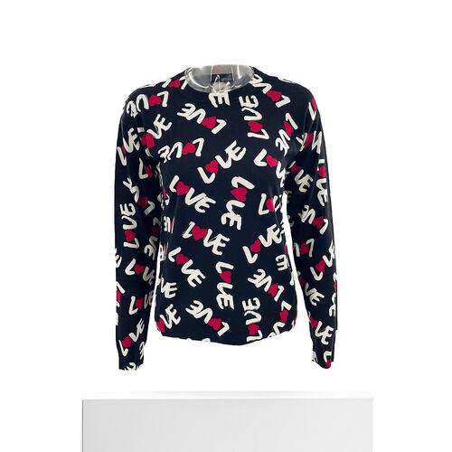 1h可退 香港直邮MOSCHINO 女士针织毛衣 WS6G101X08650013 AW2021 - 图3