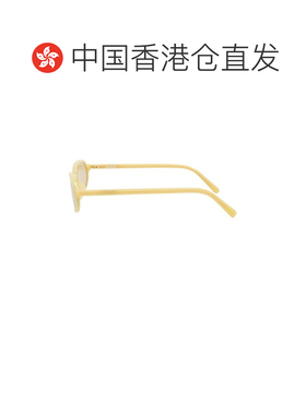 香港直邮Jacquemus 女士 椭圆形太阳眼镜 JAC227C3SUN