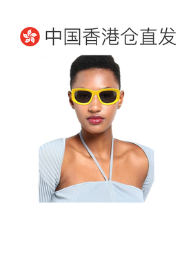 1h可退 香港直邮潮奢 off-white 女士 太阳眼镜 yellow黄色 舒适
