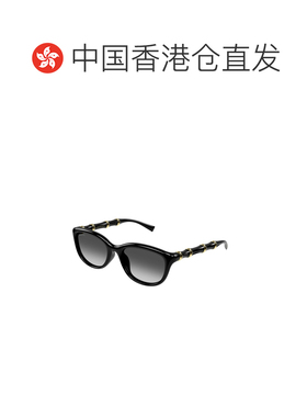 1h可退 香港直邮GUCCI 女士眼镜 GG2062SA001 CO 黑色 几何太阳镜