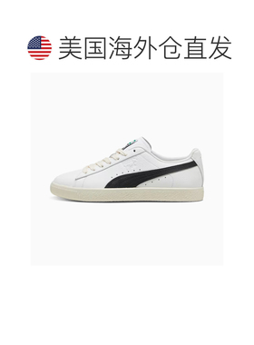 自营Men's Puma Clyde 39870301 Sneakers White Black Leather L