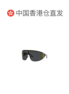 香港直邮LOEWE 男士眼镜 LW40202U02A AW2026 黑色 面罩式太阳镜
