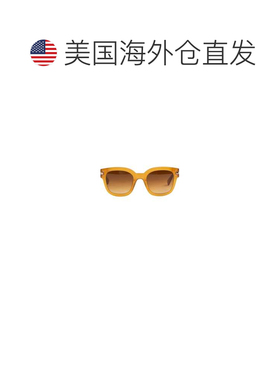 自营Amiri Classic Logo Sunglasses - Tan - brown 美国奥莱直发