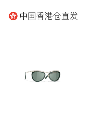 1h可退 香港直邮CHANEL 女士眼镜 CH4296HC46871 CO 绿色 全框太