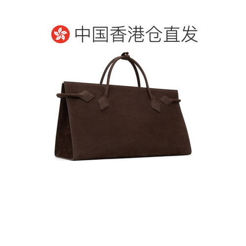 香港直邮alaia 女士 棕色 Le Teckel 托特包  舒适时尚 - 图1