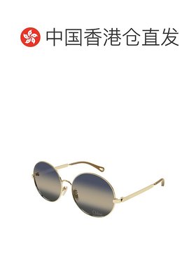 1h可退 香港直邮潮奢 Chloe 蔻依 女士 CH0281S_002GLDBL 眼镜 CH