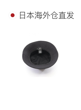 日本直邮中古Chanel香奈儿女A级95新bucket hat渔夫帽棉帽子黑色