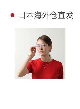 日本直邮SAINT LAURENT 眼镜 SL 153 水滴型 002 GOLD GOLD 金色