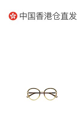香港直邮CHLOÉ 女士眼镜 CH0308O002 SS2025 棕色 全框平光镜