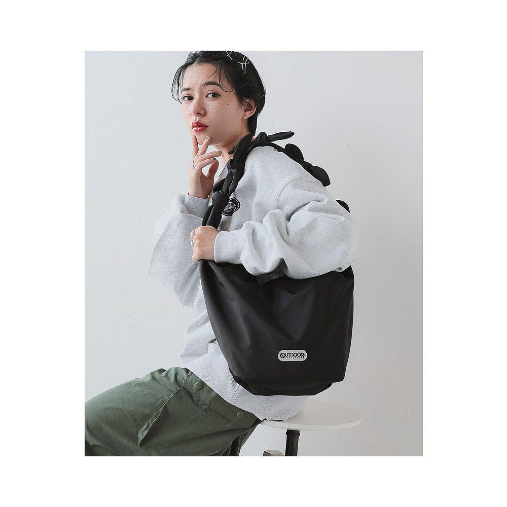1h可退 日本直邮OUTDOOR PRODUCTS 女士蝴蝶结肩带手提包 326631,淘宝优惠券,粉丝福利购,淘宝优惠卷