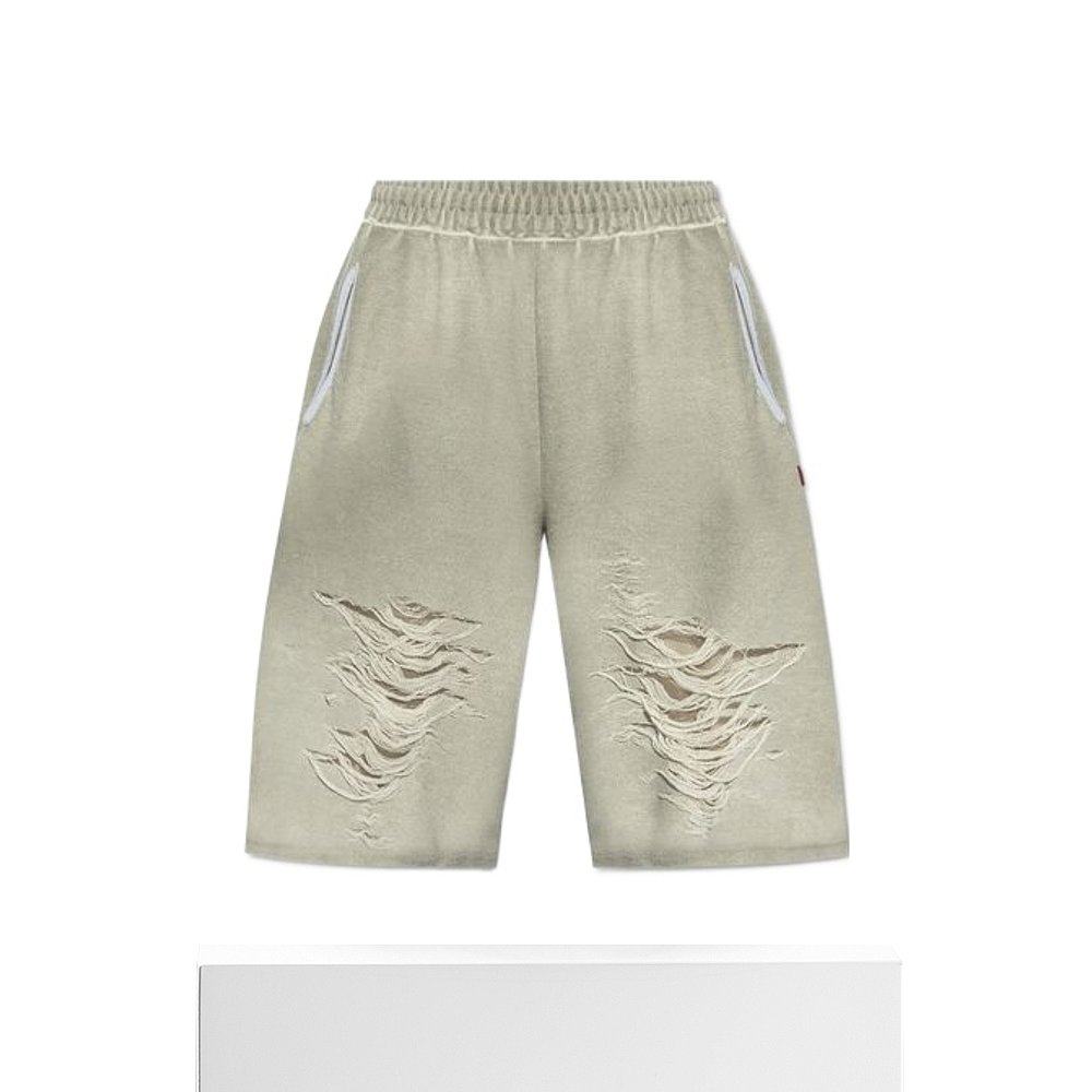 DIESEL 男士短裤 A191160PLAIP97C SS2025 花色 P-Perc-破洞短裤 - 图3