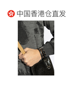 香港直邮ALEXANDER MCQUEEN 男士手链手镯 8134721H支付后1h可退