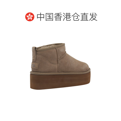 香港直邮UGG 女士高跟鞋 1135092LBNZ AW2026 棕【付后1h可退】 - 图1