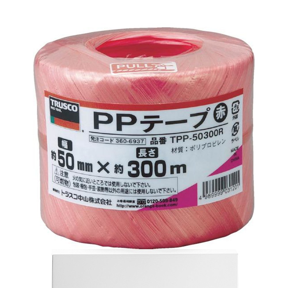 日本直邮日本直购TRUSCOPP胶带宽50 mmX长300 m红色TPP 50300R - 图3