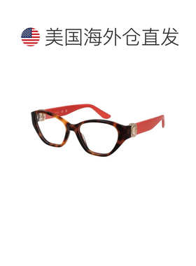 自营Guess Acetate Glasses Women's (Frames) - brown 美国奥莱