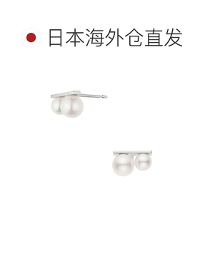 日本直邮VENDOME AOYAMA K10白金Akoya珍珠耳钉耳环AJBA2318__PA