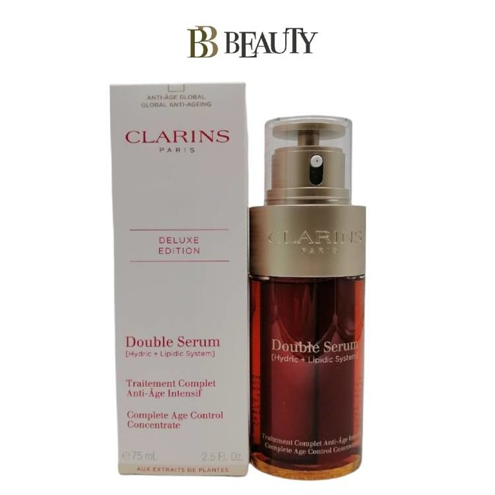 香港直邮Clarins 「黄金双萃」双萃焕活修护精华露 75ml