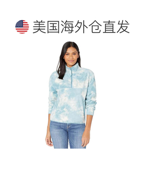 自营Women's O'Neill Lucie Jacket Smoke Blue Sherpa Fleece Mo