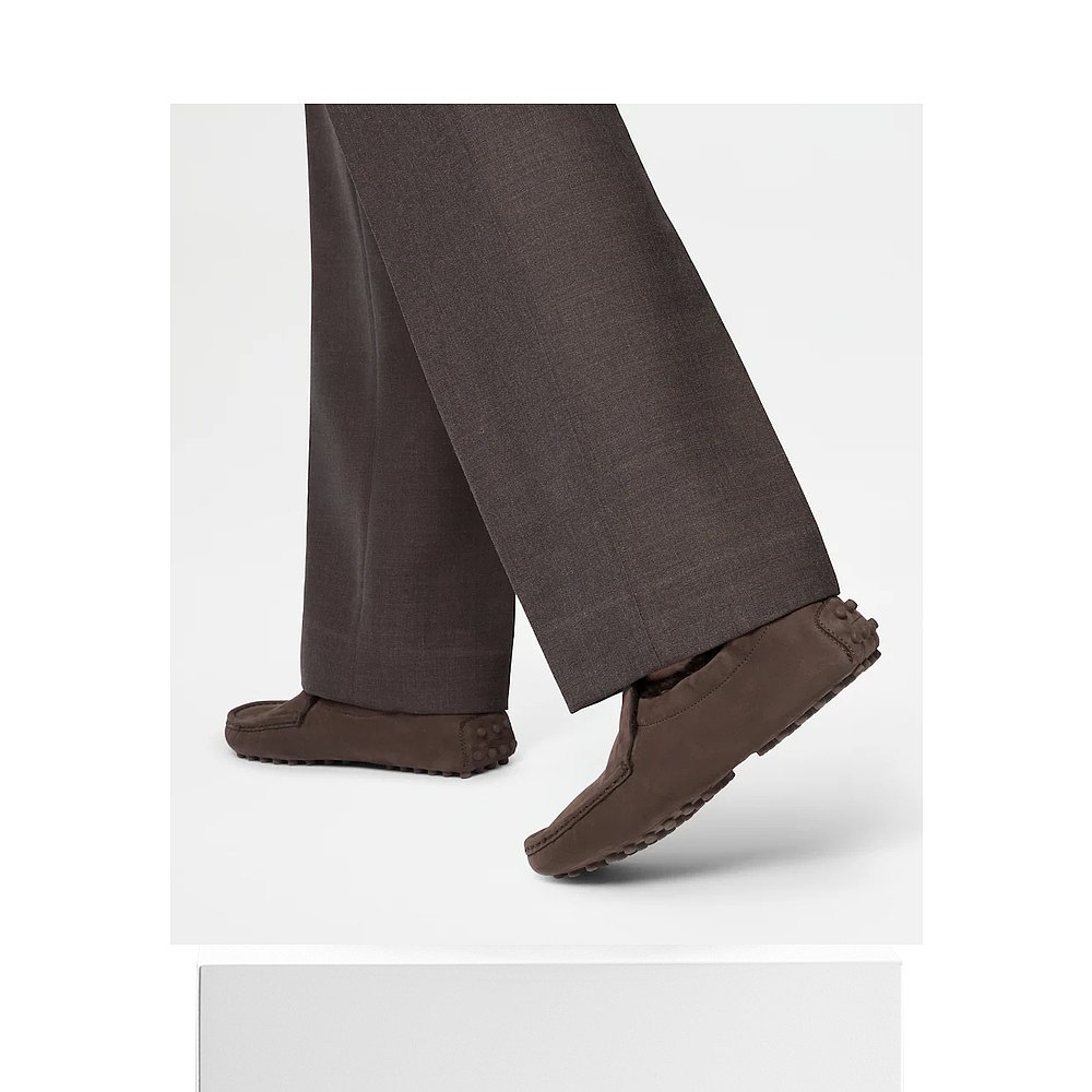 1h可退 TOD'S 女士休闲鞋 XXW22L0JR00UFQ9999 AW2025 深棕色拖鞋 - 图3