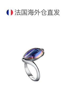 自营欧洲直邮BACCARAT/巴卡拉 魔幻寓言之花系列 蓝色青彩水滴形