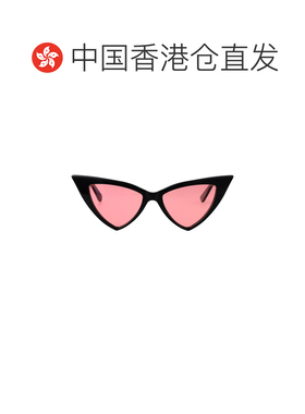 1h可退 香港直邮潮奢 mcqueen 亚历山大 麦昆 女士 几何太阳镜 AM