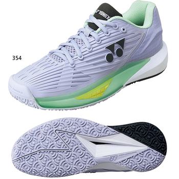 ເມລໂດຍກົງຈາກຍີ່ປຸ່ນ YONEX Women's Power Pad Eclipse 5 Women's GC Tennis Shoes Clay Court Om