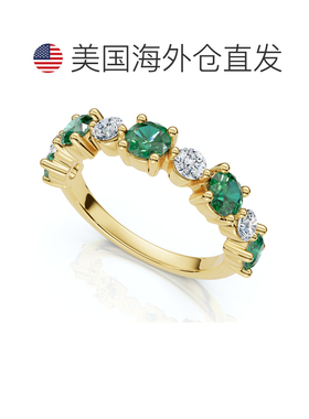 自营pompeii31Ct Sylvia Emerald & Diamond Anniversary Ring Go