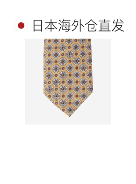 MACKINTOSH 圆形徽章图案印花领带