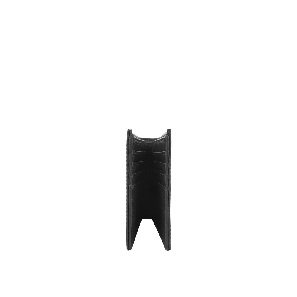 香港直发Emporio Armani阿玛尼男士钱包卡包黑色可折叠经典质感