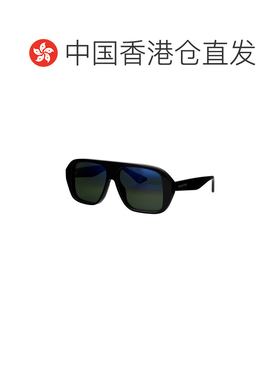 香港直邮GUCCI 女士眼镜 GG1615S001 AW2025 黑色 几何框太阳镜