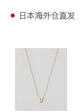 1h可退 日本直邮Jouete 女士钻石项链 个性马蹄形吊坠 优雅设计 0