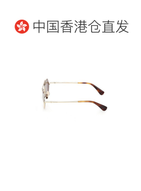 香港直邮MAX MARA 女士太阳镜 MM016532E CO 金色 全框太阳镜