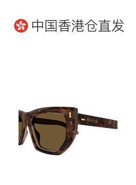 1h可退 香港直邮Gucci 古驰 女士 徽标太阳眼镜 GG1520S colorful