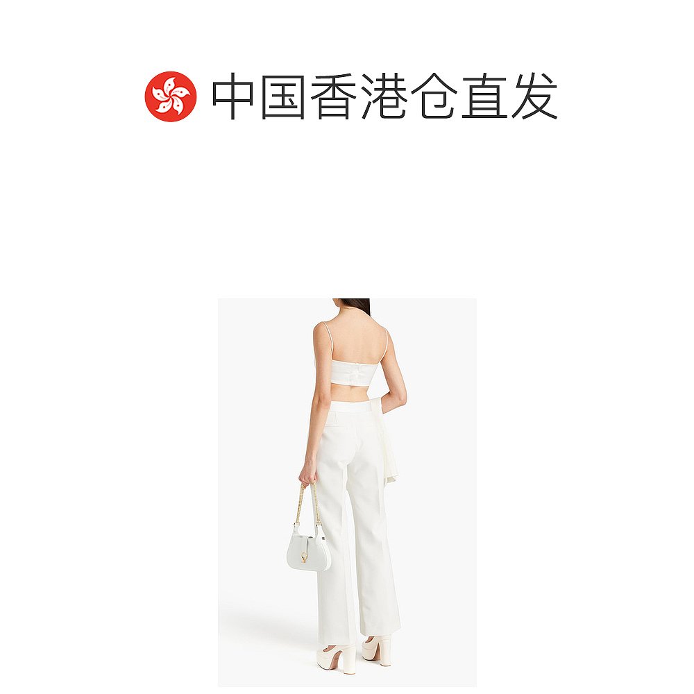 香港直邮潮奢 CLAUDIE PIERLOT 女士 长裤 CFPPA00447 - 图1