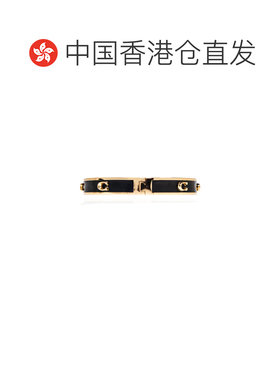 香港直邮COACH 女士手链手镯 37422719GLD001 AW2025 金色 Bracel