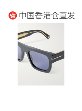 香港直邮Tom Ford 汤姆 福特 男士 方形框醋纤太阳眼镜 TI002301V